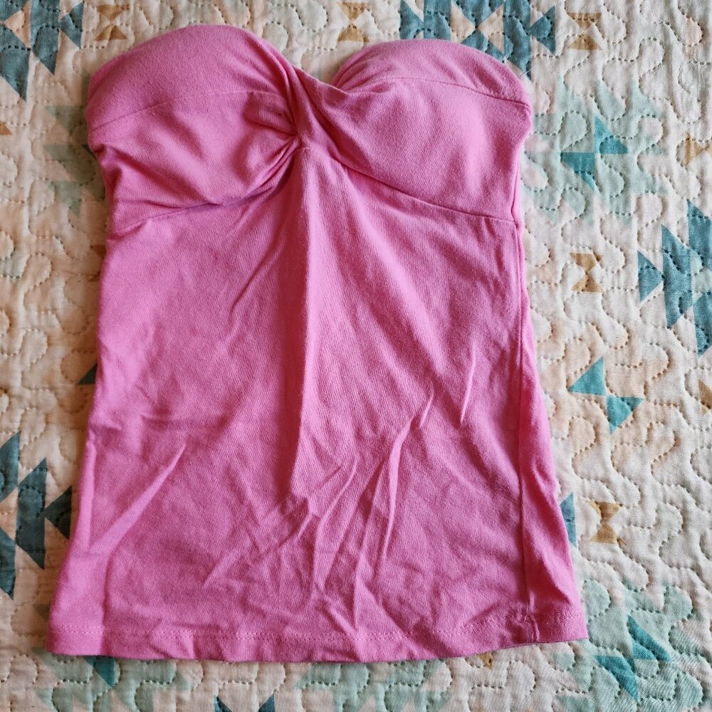 Charlotte Russe XS Pink Tube Top